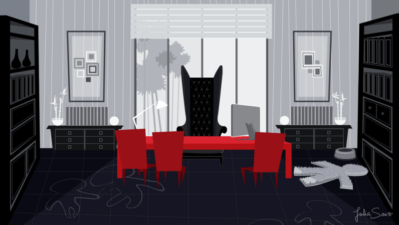 Background design + Briefing | Julia Sanz Illustration